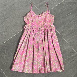 Floral Pink  Dress